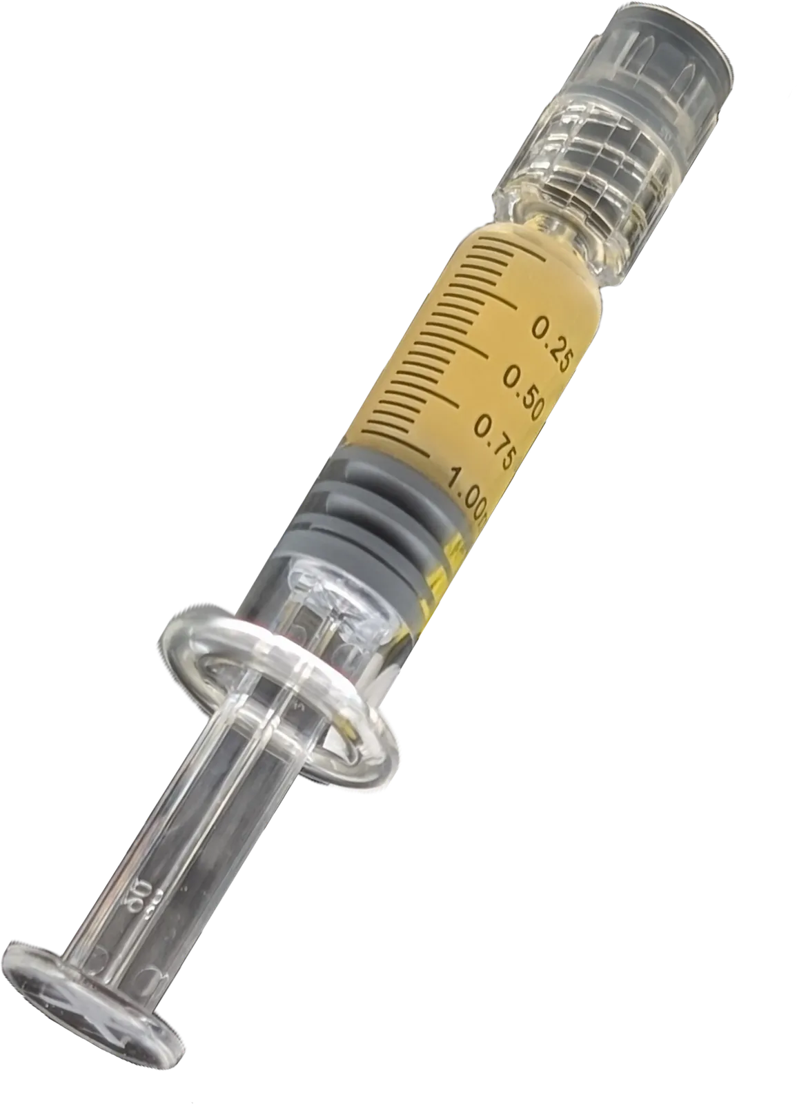 A lockable glass syringe of Transdermal Ointment 300.